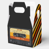 Cassettebandje Roze Retro Verjaardagsfeest Bedankdoosjes (Geopend)