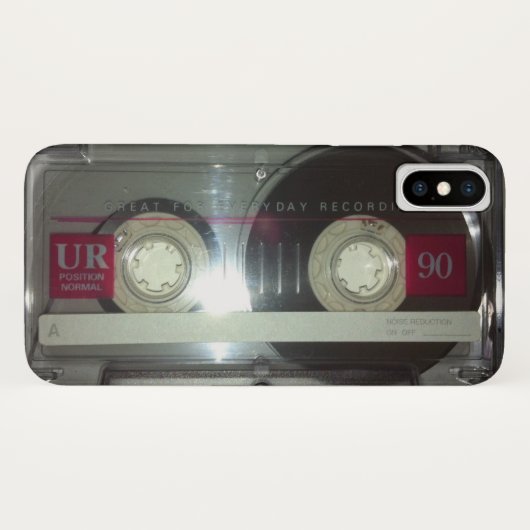  Cassettebandje - Schoon Case-Mate iPhone Case (Achterkant (horizontaal))