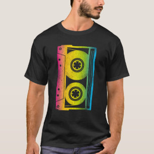 Cassettebandje Shirt 80s 90s Retro Funny Ha