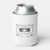 Cassettebandje Silhouet Blikjeskoeler (Blikje Voorkant)