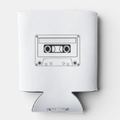 Cassettebandje Silhouet Blikjeskoeler (Achterkant)