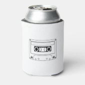 Cassettebandje Silhouet Blikjeskoeler (Blikje Achterkant)