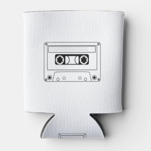 Cassettebandje Silhouette Blikjeskoeler