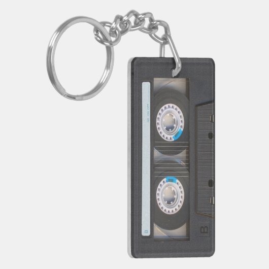 Cassettebandje Sleutelhanger (Voorkant Links)