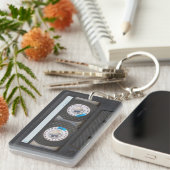 Cassettebandje Sleutelhanger (Voorkant Rechts)