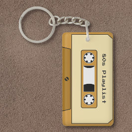 Cassettebandje Sleutelhanger