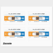 Cassettebandje Sticker (Vel)