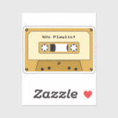 Cassettebandje Sticker (Vel)