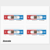 Cassettebandje Sticker (Vel)
