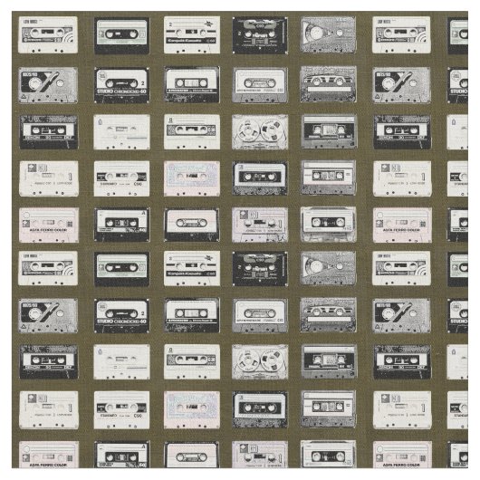  Cassettebandje Stof (Close Up)