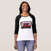 Cassettebandje T-shirt (Voorkant volledig)