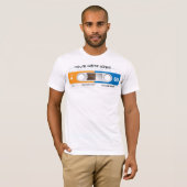Cassettebandje T-shirt (Voorkant volledig)