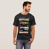 Cassettebandje T-shirt (Voorkant volledig)