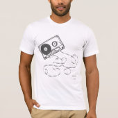 Cassettebandje T-Shirt (Voorkant)