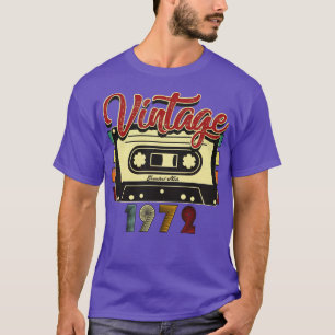  Cassettebandje van 1972 met de grootste hits T-shirt