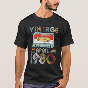 Cassettebandje van april 1980 T-shirt
