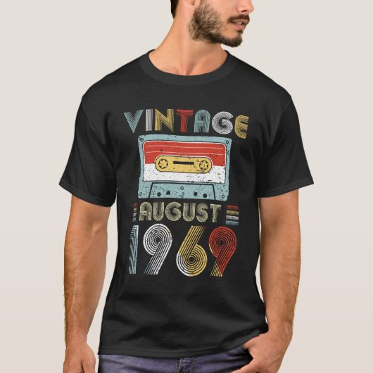  Cassettebandje van augustus 1969 T-shirt (Voorkant)