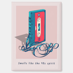 Cassettebandje van de Vintage van de jaren '90 Magneet
