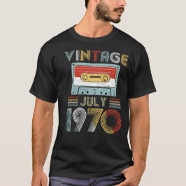  Cassettebandje van juli 1970 T-shirt