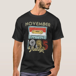 Cassettebandje  verjaardag november 1985 t-shirt