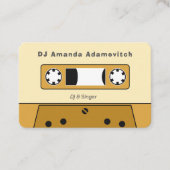  Cassettebandje Visitekaartje (Voorkant)