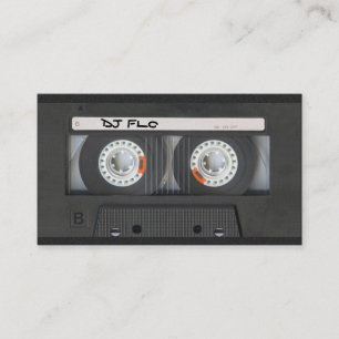 Cassettebandje Visitekaartjes voor DJ's
