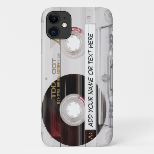 Cassettebandje voor muziek Case-Mate iPhone Case (Achterkant)