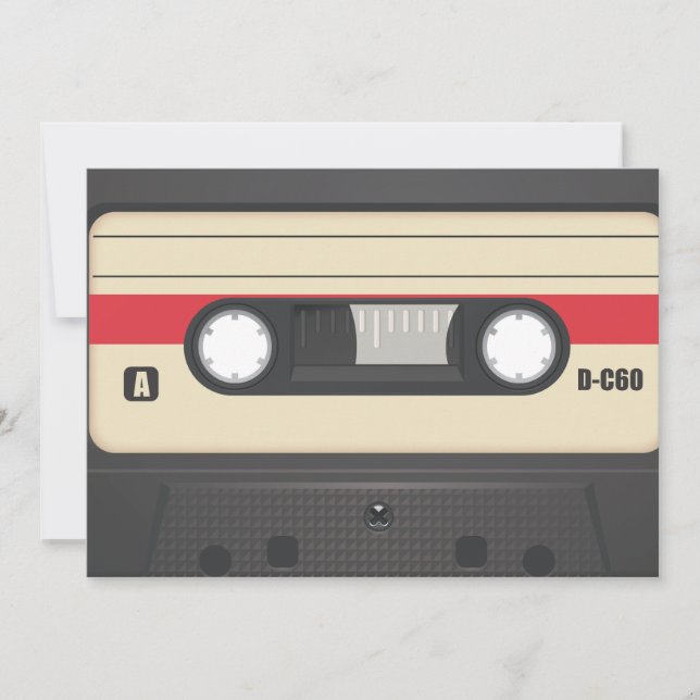 Cassettebandje - Zonsondergang Rood (Voorkant)
