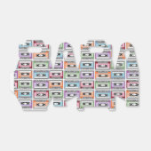 cassettebandjes bedankdoosjes (Uitgevouwen)