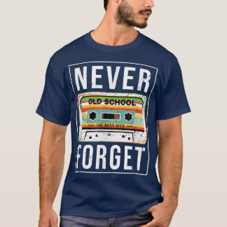  Cassettebandjes Collectie Muziek 80 van 90 T-shirt