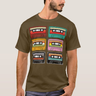 Cassettebandjes Collectie Muziek 80 van 90 T-shirt