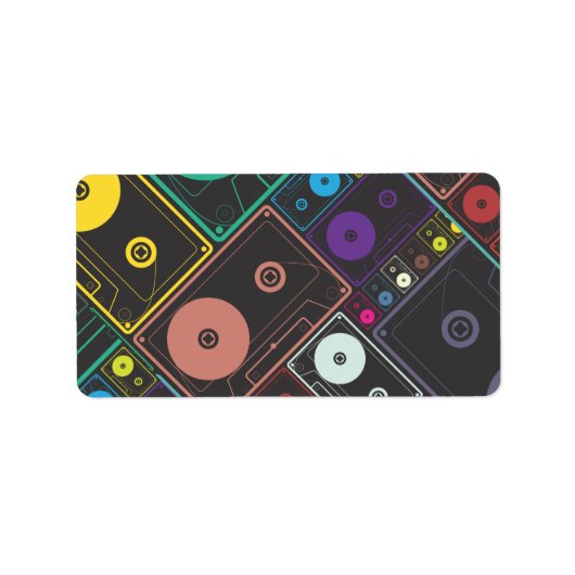 Cassettebandjes Etiket (Voorkant)