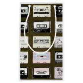  Cassettebandjes Illustratie GIft Bag Klein Cadeauzakje (Voorkant)