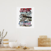 Cassettebandjes Jonas Brother Poster (Keuken)