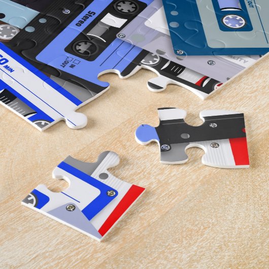 Cassettebandjes Legpuzzel (Zijkant)