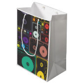 Cassettebandjes Medium Cadeauzakje (Voorkant Gekanteld)