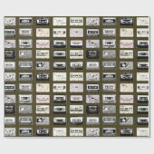  Cassettebandjes Mengsel Collectie tape Cadeaupapier (Vlak)