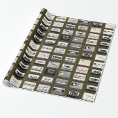  Cassettebandjes Mengsel Collectie tape Cadeaupapier (Uitgerold)