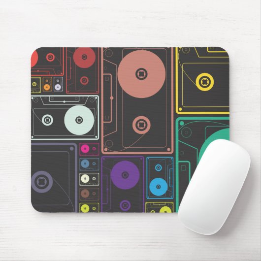 Cassettebandjes Muismat (Met muis)