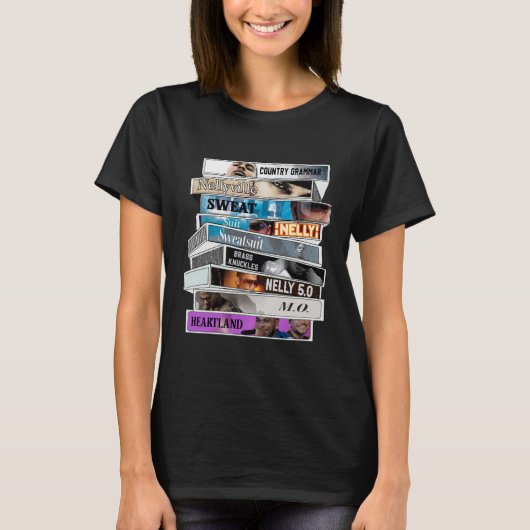 Cassettebandjes Nell T-shirt (Voorkant)