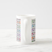 Cassettebandjes Porselein Kop (Achterkant)