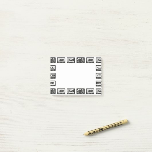 Cassettebandjes Post-it-briefjes Post-it® Notes (Op bureau)