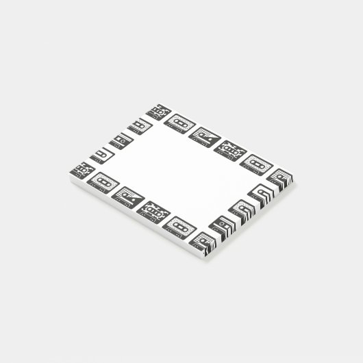 Cassettebandjes Post-it-briefjes Post-it® Notes (Schuin)