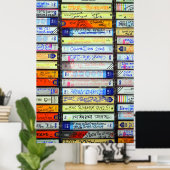 Cassettebandjes Poster (Thuiskantoor)