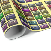 CASSETTEBANDJES RETRO MUSIC LOVER CADEAUPAPIER (Rol Hoek)