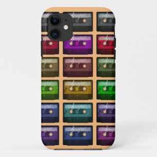 CASSETTEBANDJES RETRO MUSIC LOVER Case-Mate iPhone CASE