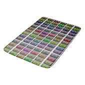 CASSETTEBANDJES RETRO MUZIEK LIEFHEBBER BADMAT (Gekanteld)