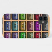 CASSETTEBANDJES RETRO MUZIEK LIEFHEBBER Case-Mate iPhone CASE (Achterkant (horizontaal))