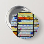 Cassettebandjes Ronde Button 7,6 Cm (Voorkant /achterkant)