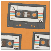 Cassettebandjes van Vintage 80 Stof (Close Up)